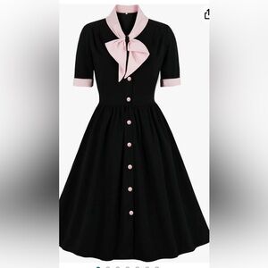 Ikadex Womans Black/Pink Dress !!